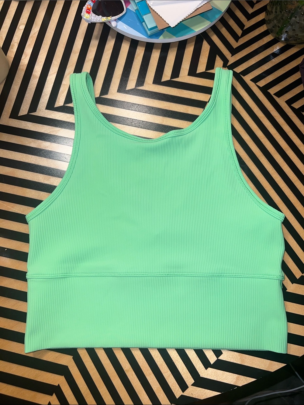 Lululemon Ribbed Crop Tank Top